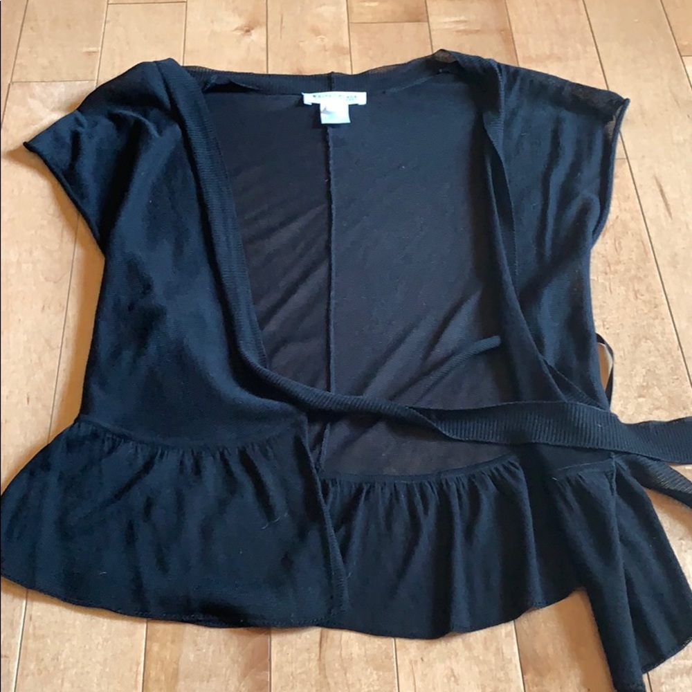 WHBM Sheer Cardigan